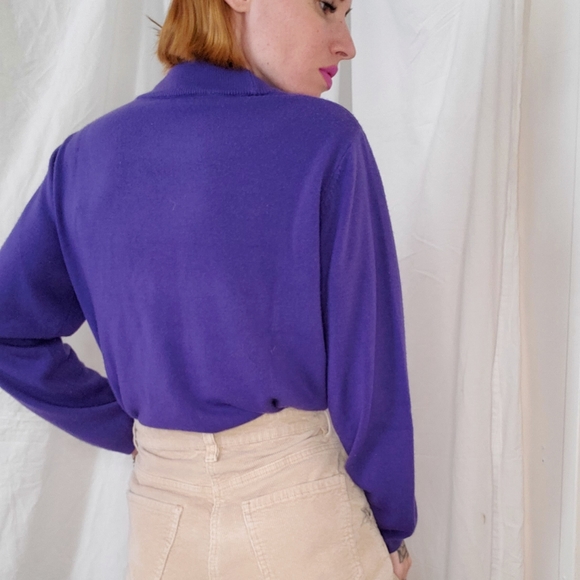 Pull mauve - Picture 4 of 6